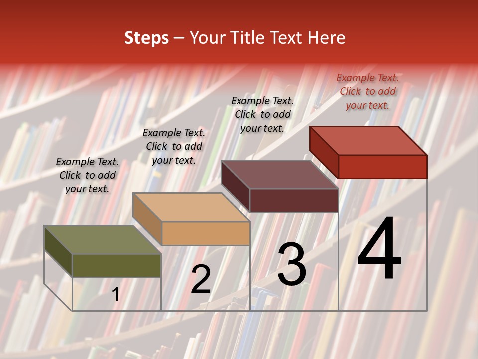 Diminishing Book Wisdom PowerPoint Template