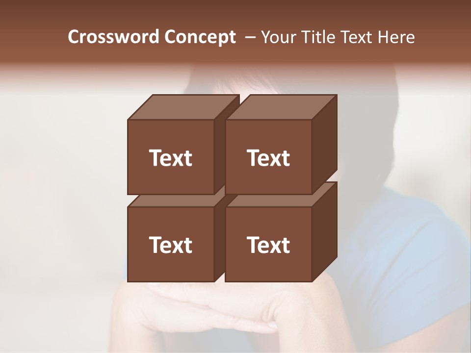 Cheerful Modern Face PowerPoint Template