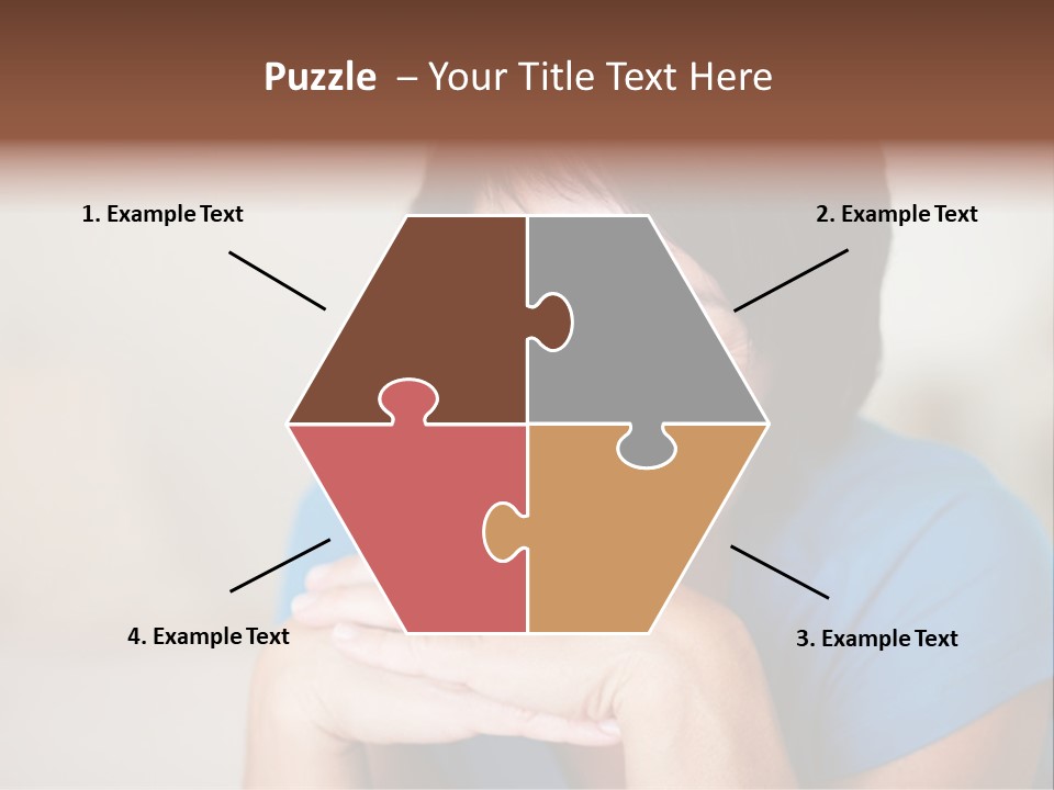 Cheerful Modern Face PowerPoint Template