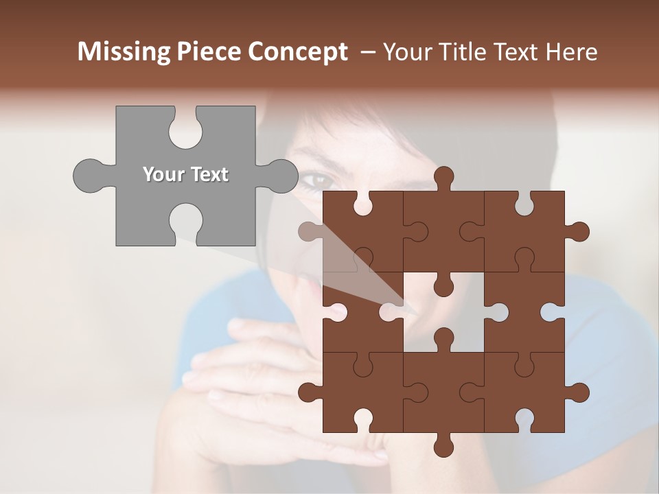 Cheerful Modern Face PowerPoint Template