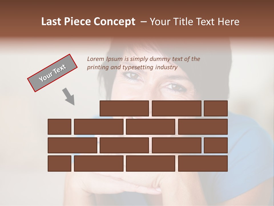 Cheerful Modern Face PowerPoint Template