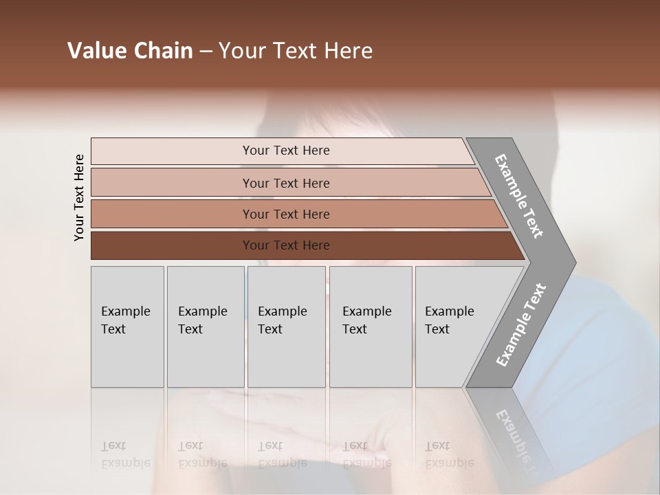 Cheerful Modern Face PowerPoint Template