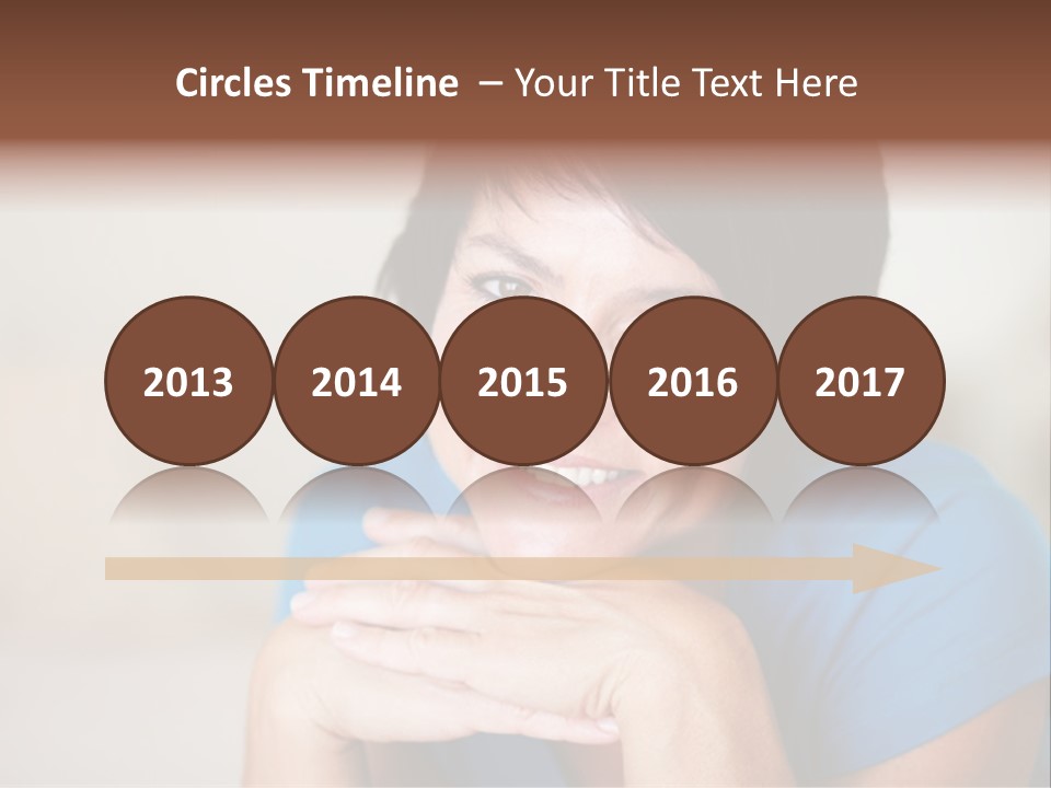 Cheerful Modern Face PowerPoint Template