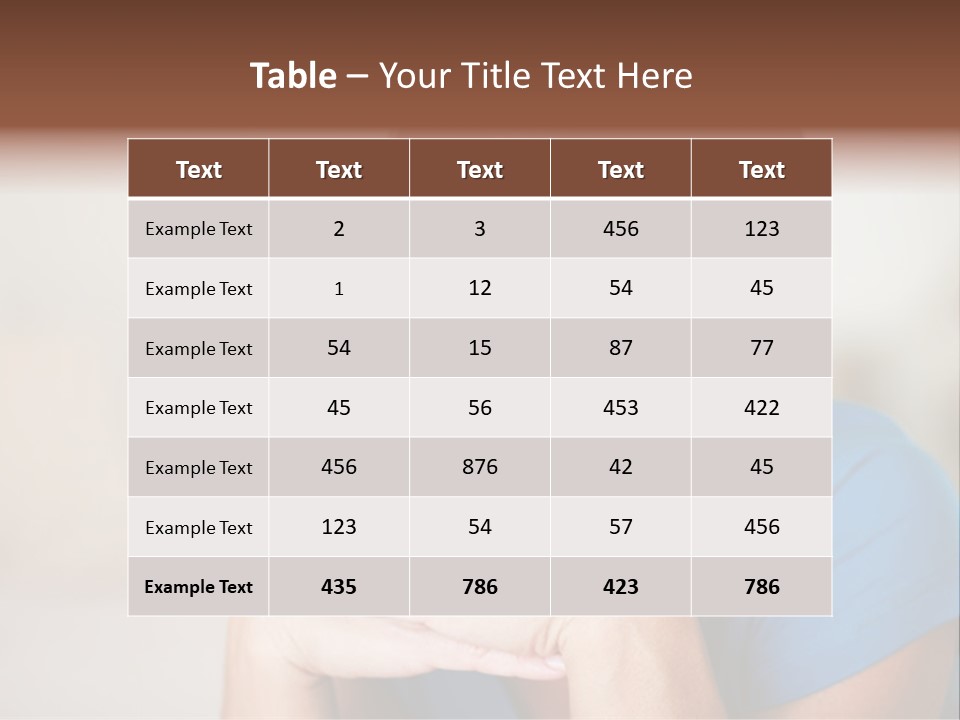 Cheerful Modern Face PowerPoint Template