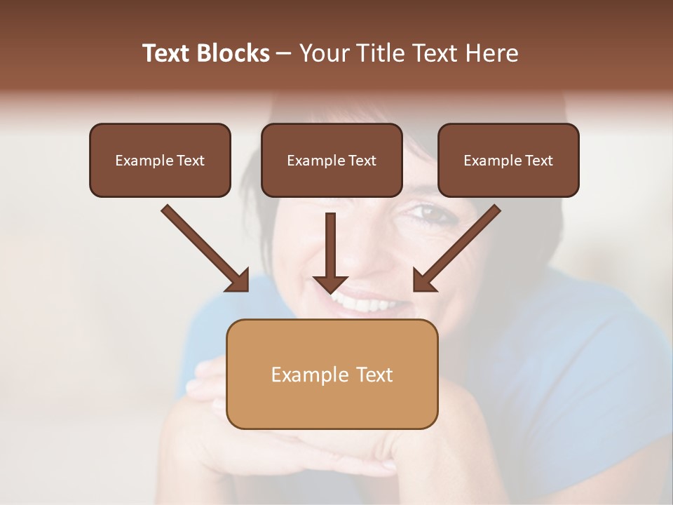 Cheerful Modern Face PowerPoint Template