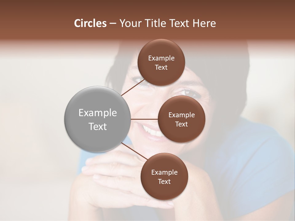 Cheerful Modern Face PowerPoint Template