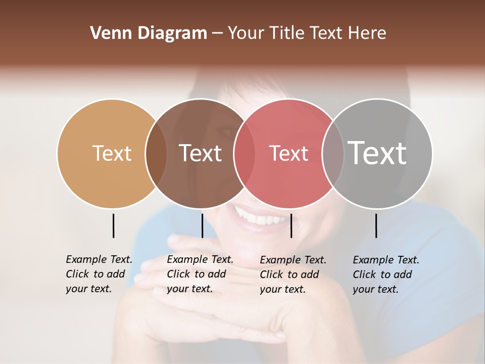 Cheerful Modern Face PowerPoint Template