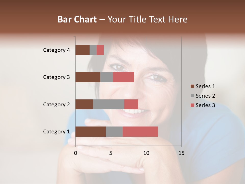 Cheerful Modern Face PowerPoint Template