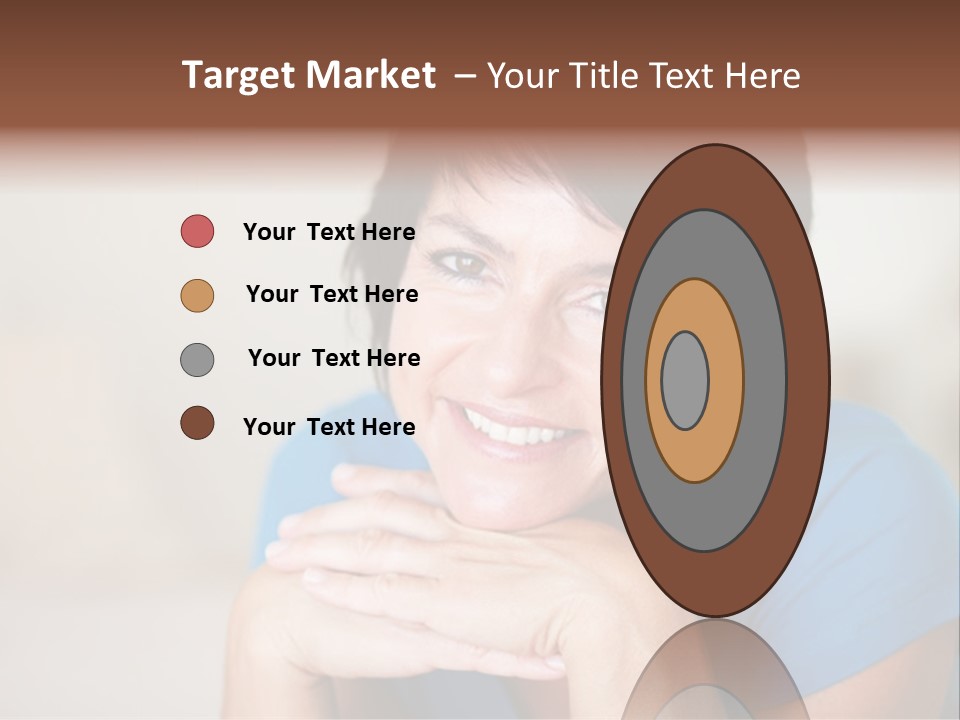 Cheerful Modern Face PowerPoint Template