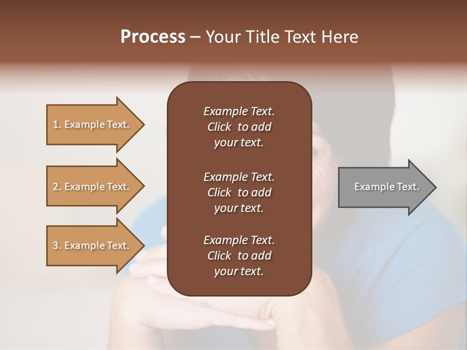 Cheerful Modern Face PowerPoint Template