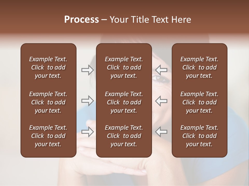 Cheerful Modern Face PowerPoint Template