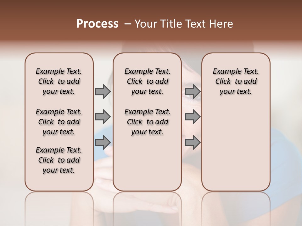 Cheerful Modern Face PowerPoint Template