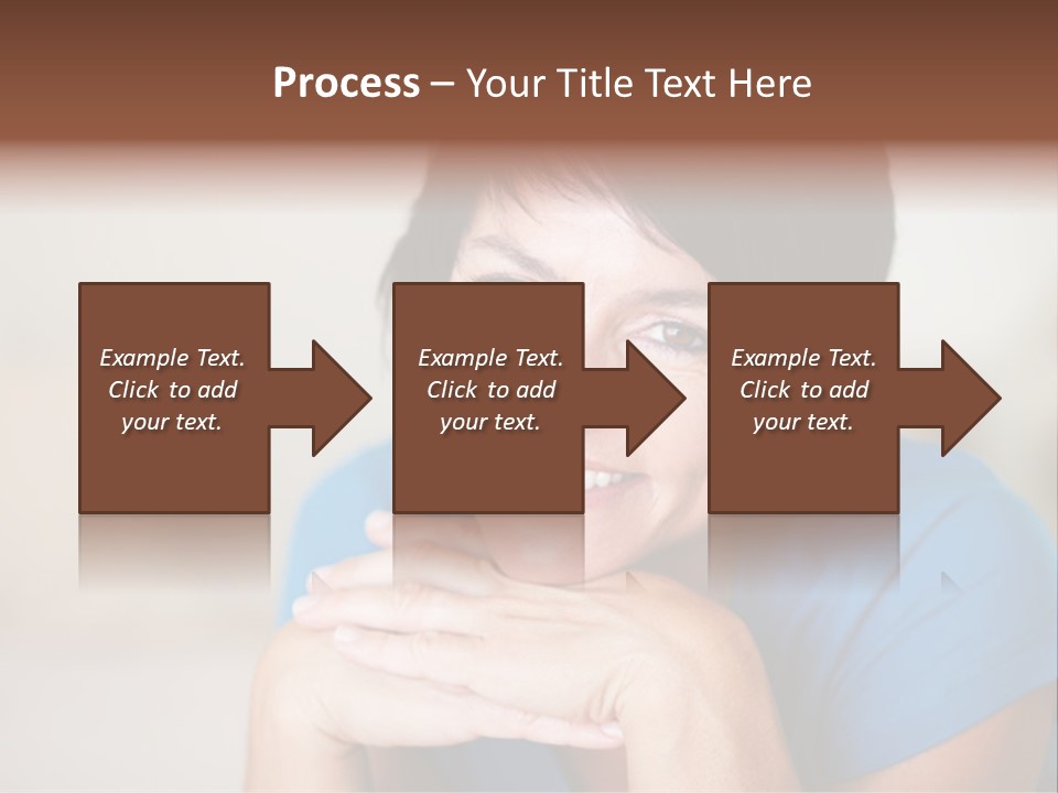 Cheerful Modern Face PowerPoint Template