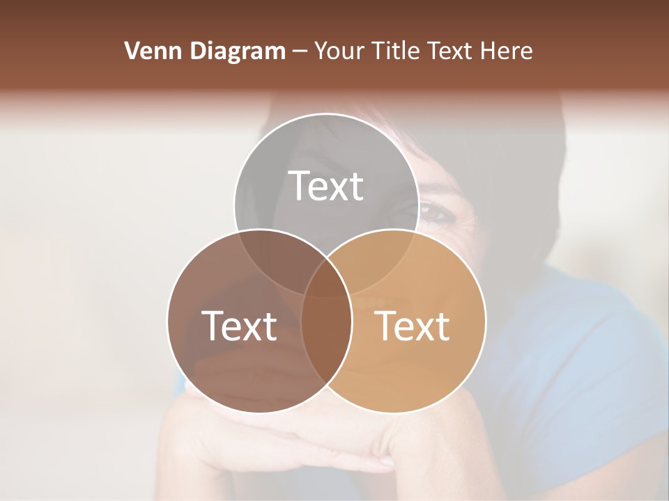 Cheerful Modern Face PowerPoint Template