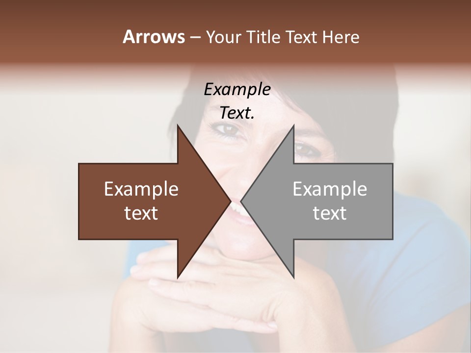 Cheerful Modern Face PowerPoint Template