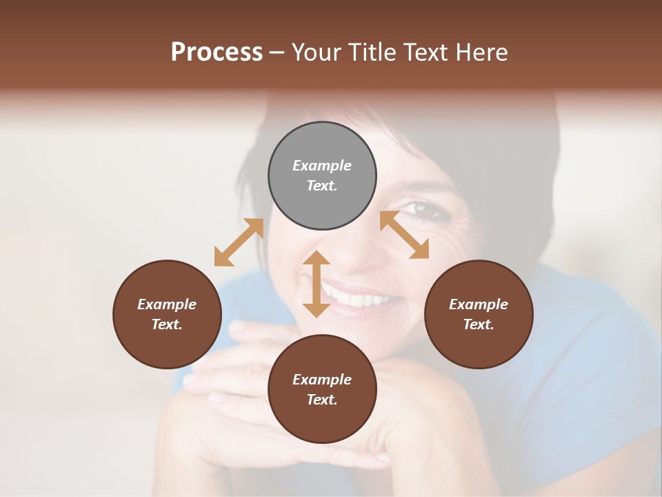 Cheerful Modern Face PowerPoint Template