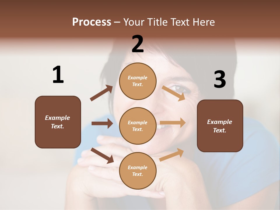 Cheerful Modern Face PowerPoint Template