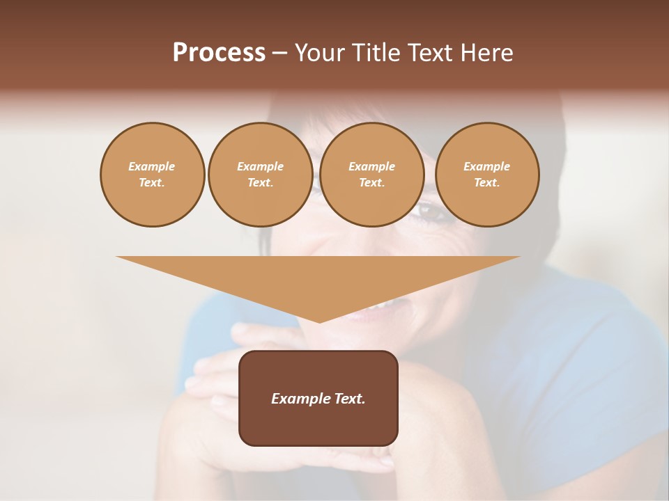 Cheerful Modern Face PowerPoint Template