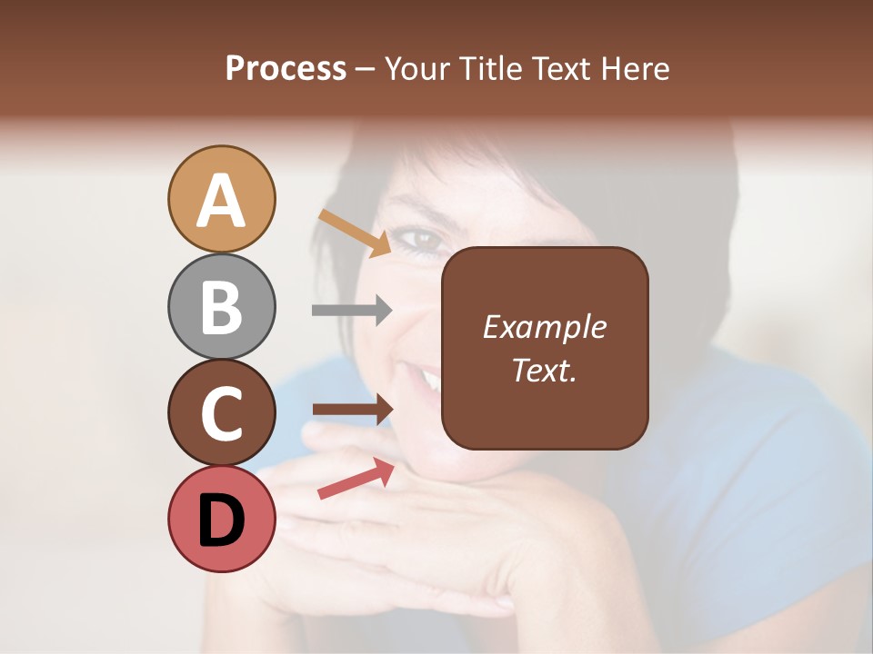 Cheerful Modern Face PowerPoint Template