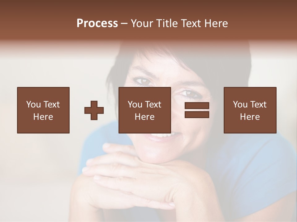 Cheerful Modern Face PowerPoint Template