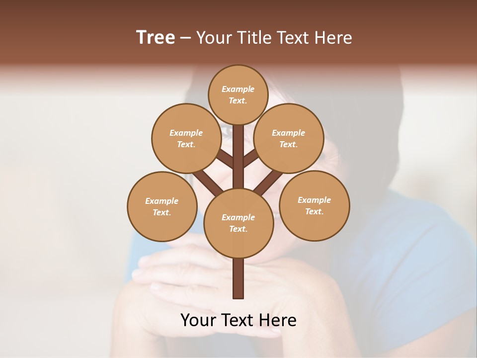 Cheerful Modern Face PowerPoint Template