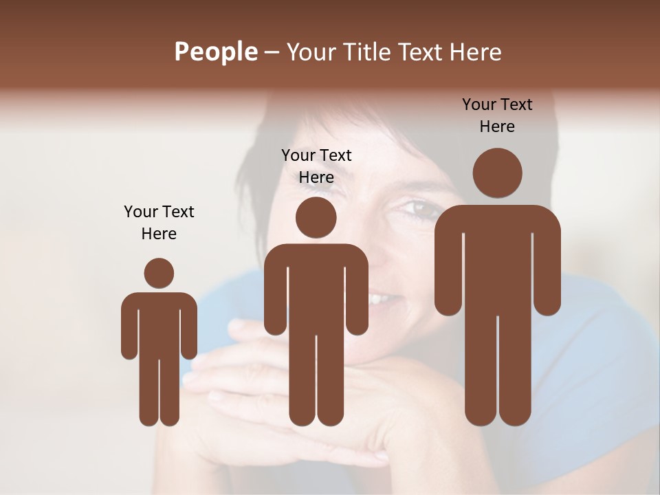 Cheerful Modern Face PowerPoint Template