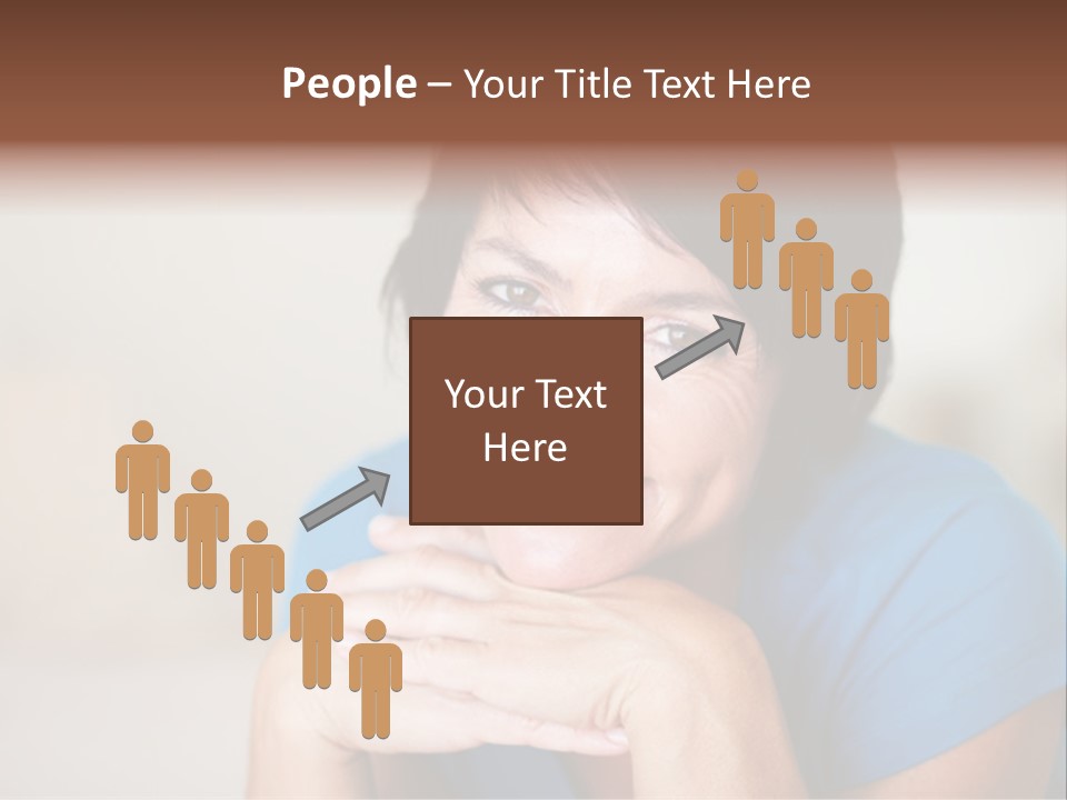 Cheerful Modern Face PowerPoint Template