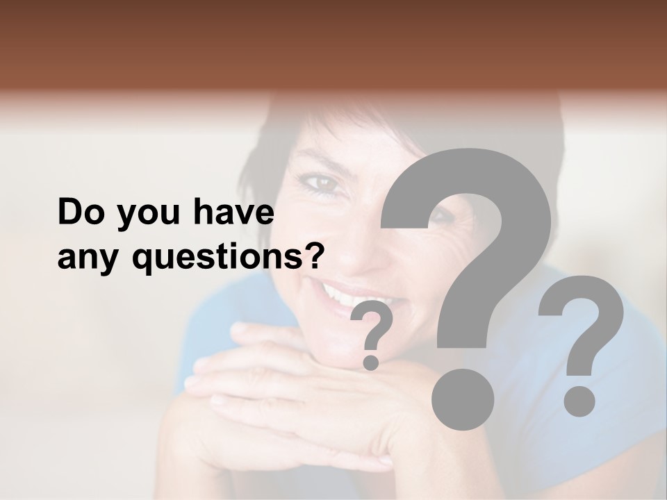 Cheerful Modern Face PowerPoint Template