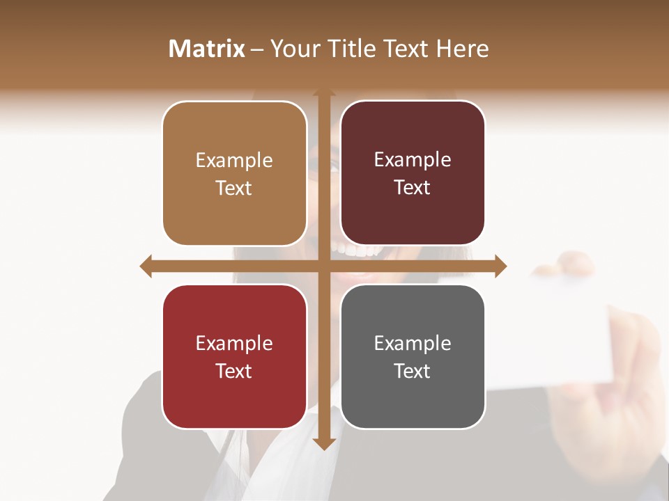 Young Ethnic Latino PowerPoint Template