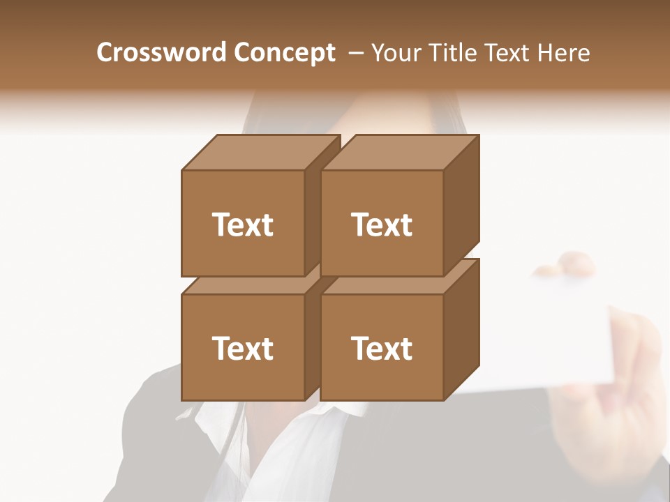 Young Ethnic Latino PowerPoint Template