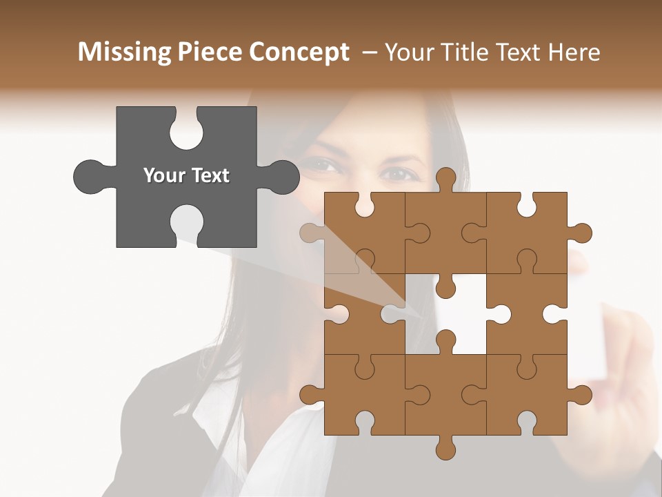 Young Ethnic Latino PowerPoint Template