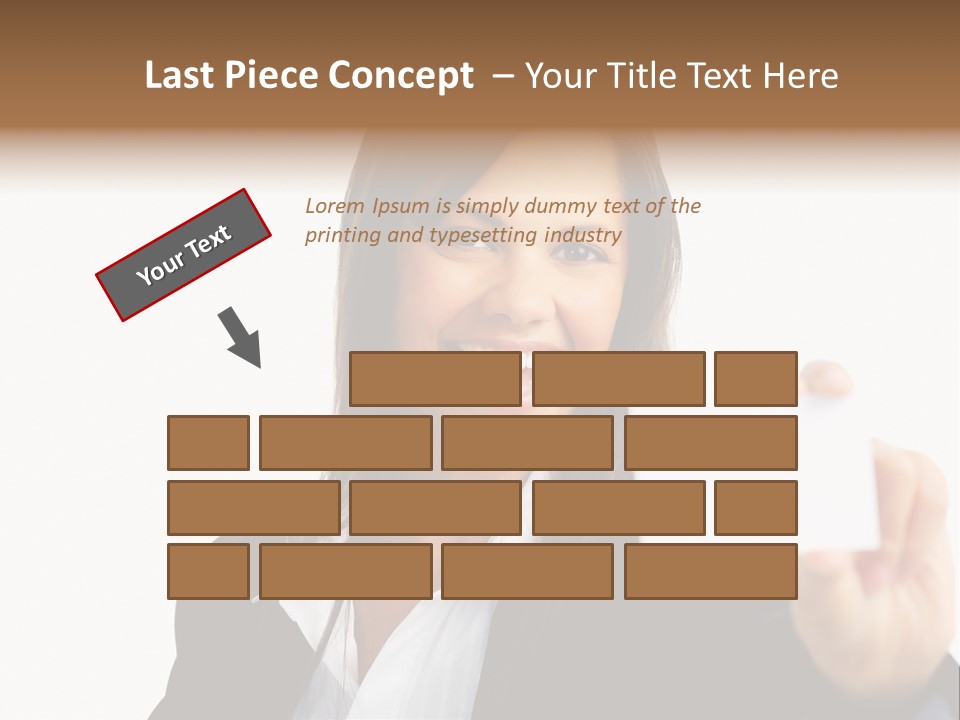 Young Ethnic Latino PowerPoint Template