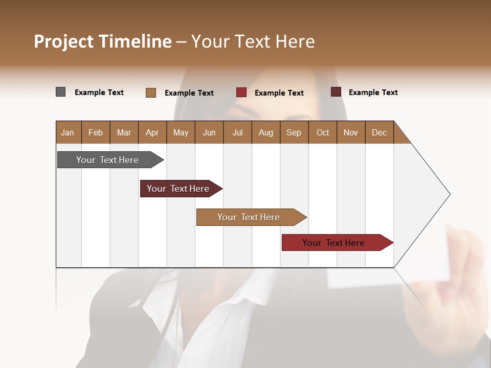 Young Ethnic Latino PowerPoint Template