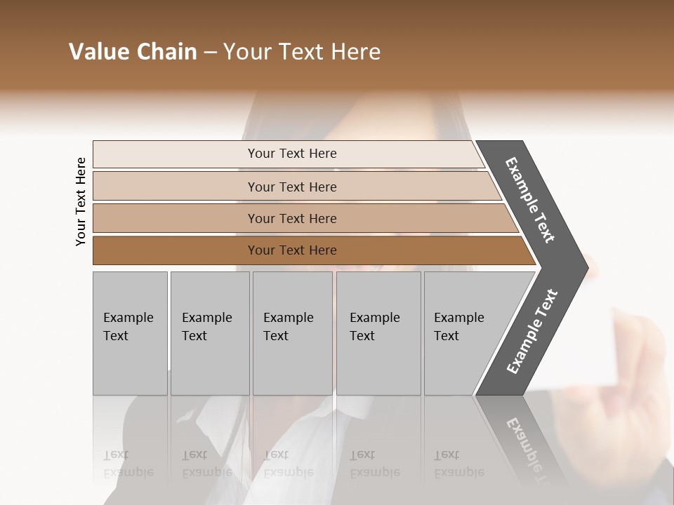 Young Ethnic Latino PowerPoint Template