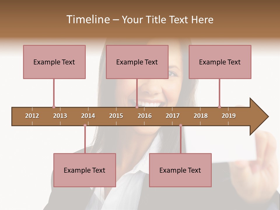 Young Ethnic Latino PowerPoint Template