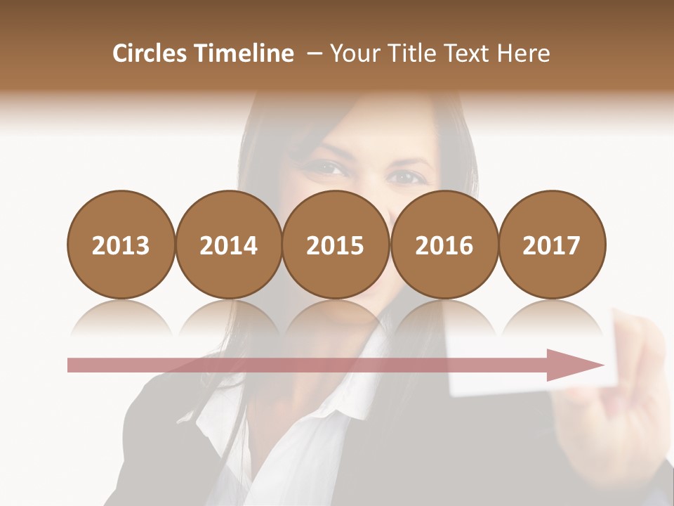 Young Ethnic Latino PowerPoint Template