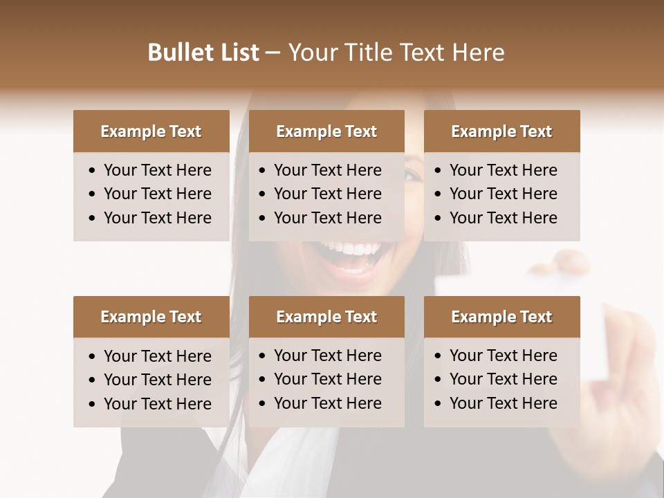 Young Ethnic Latino PowerPoint Template