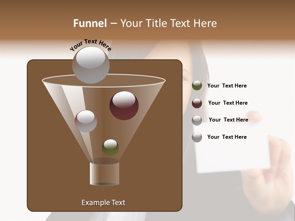 Young Ethnic Latino PowerPoint Template