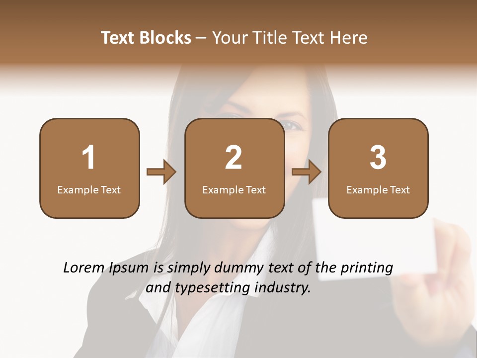 Young Ethnic Latino PowerPoint Template