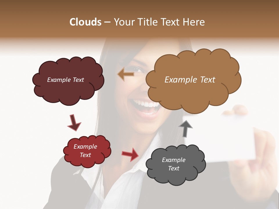 Young Ethnic Latino PowerPoint Template