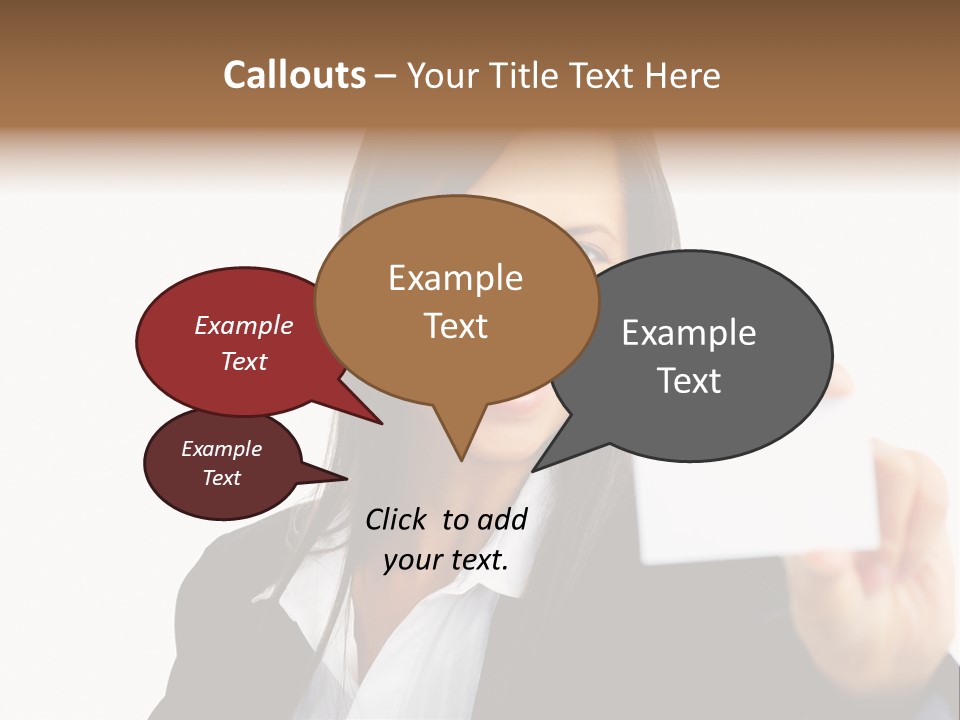 Young Ethnic Latino PowerPoint Template