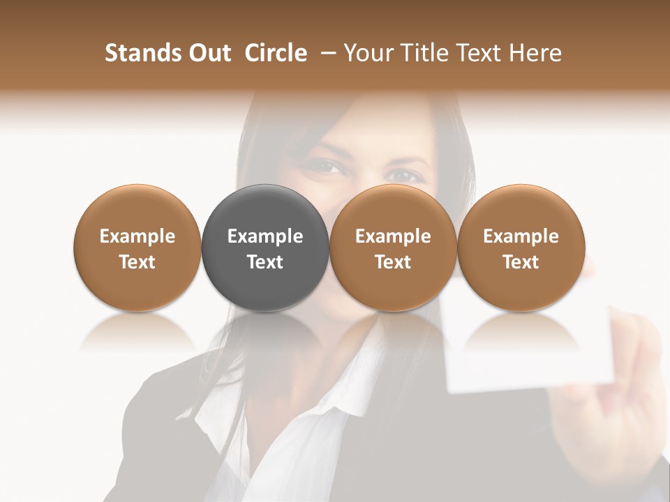 Young Ethnic Latino PowerPoint Template