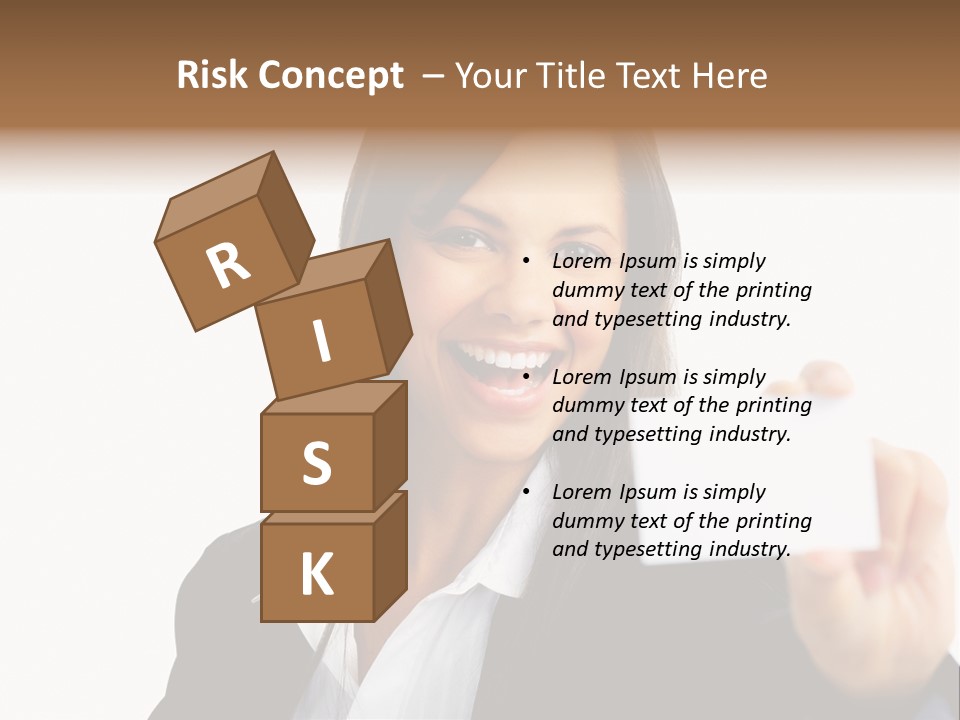 Young Ethnic Latino PowerPoint Template