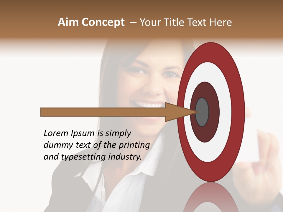 Young Ethnic Latino PowerPoint Template