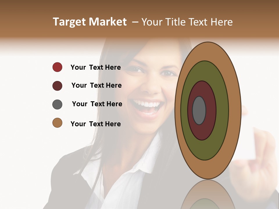 Young Ethnic Latino PowerPoint Template