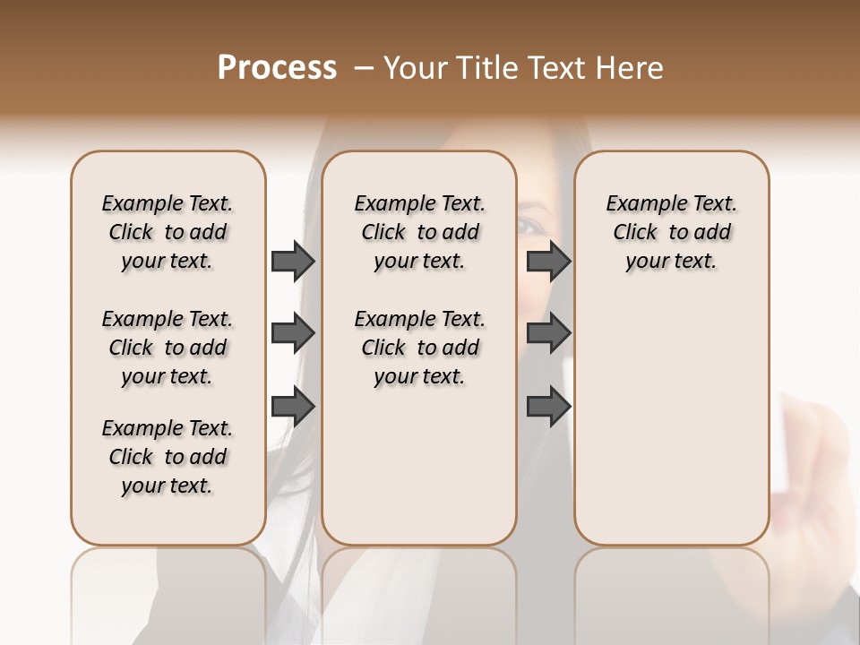 Young Ethnic Latino PowerPoint Template