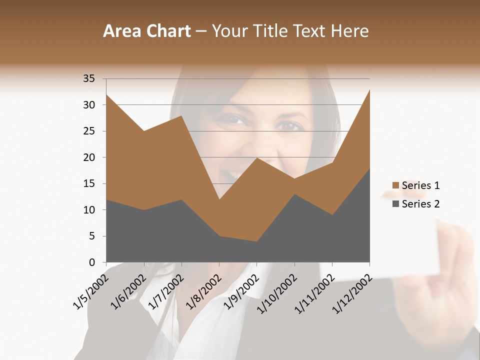 Young Ethnic Latino PowerPoint Template