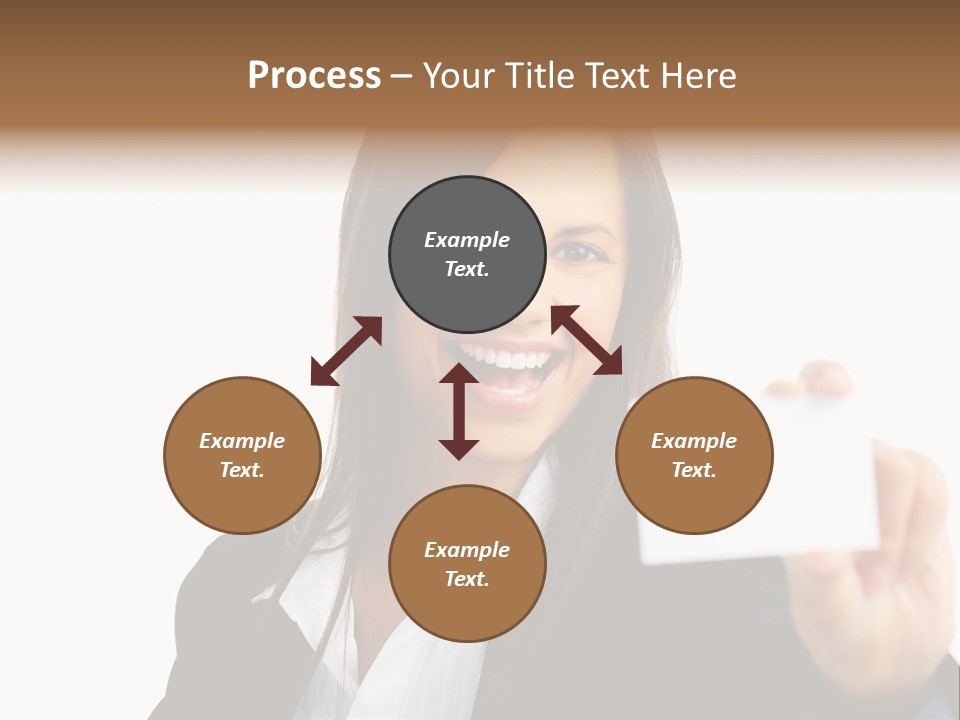 Young Ethnic Latino PowerPoint Template