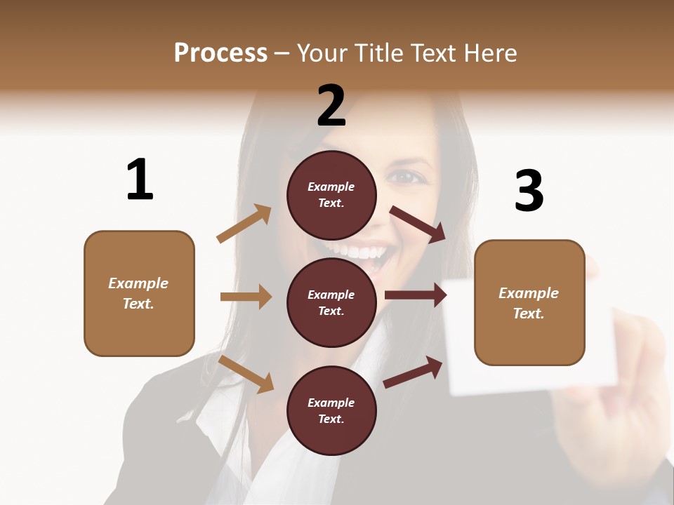 Young Ethnic Latino PowerPoint Template