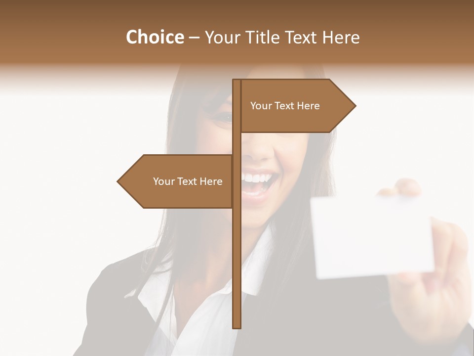 Young Ethnic Latino PowerPoint Template